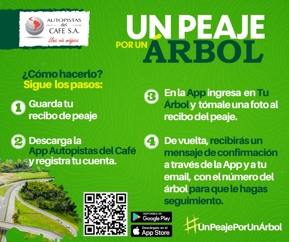 UN PEAJE POR UN ÁRBOL PARA EL EJE CAFETERO