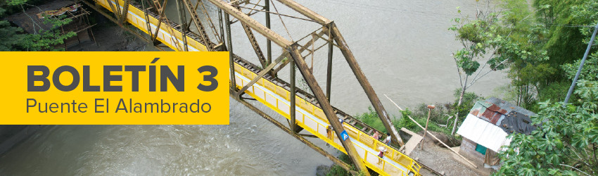 Está listo el nuevo paso peatonal en el Puente Férreo sobre el Río La Vieja
